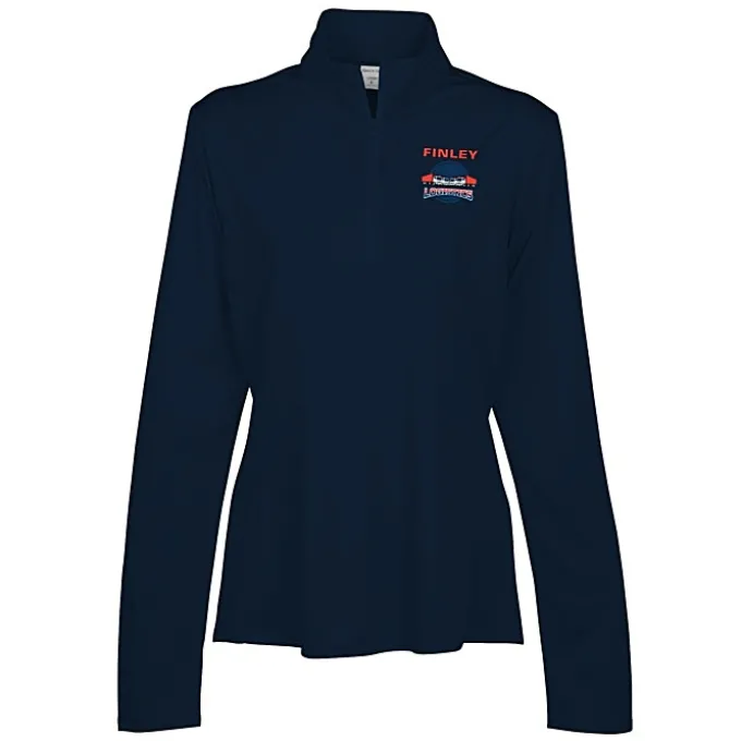Defender Performance 1/4-Zip Pullover - Ladies' - Full Color