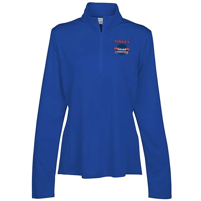 Defender Performance 1/4-Zip Pullover - Ladies' - Full Color