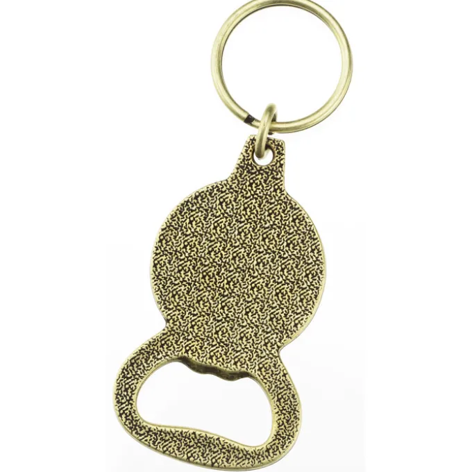 Delton Bottle Opener Keychain - Circle
