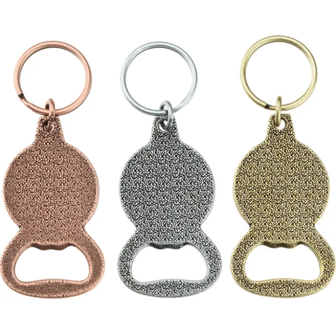 Delton Bottle Opener Keychain - Circle