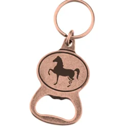 Delton Bottle Opener Keychain - Oval