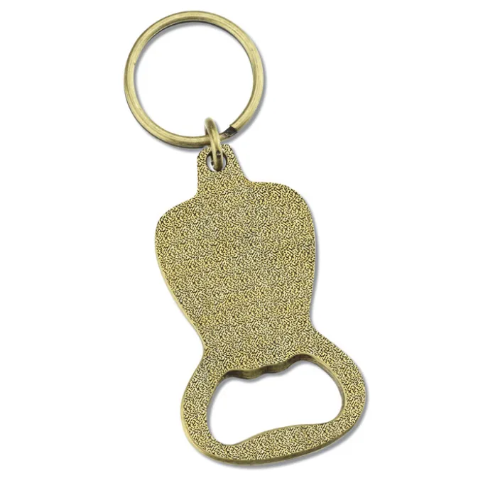 Delton Bottle Opener Keychain - Shield