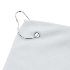 Deluxe Hemmed Golf Towel - White