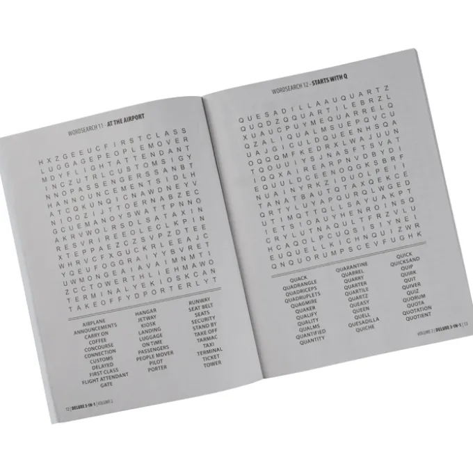 Deluxe Large Print Puzzle Book - Volume 2