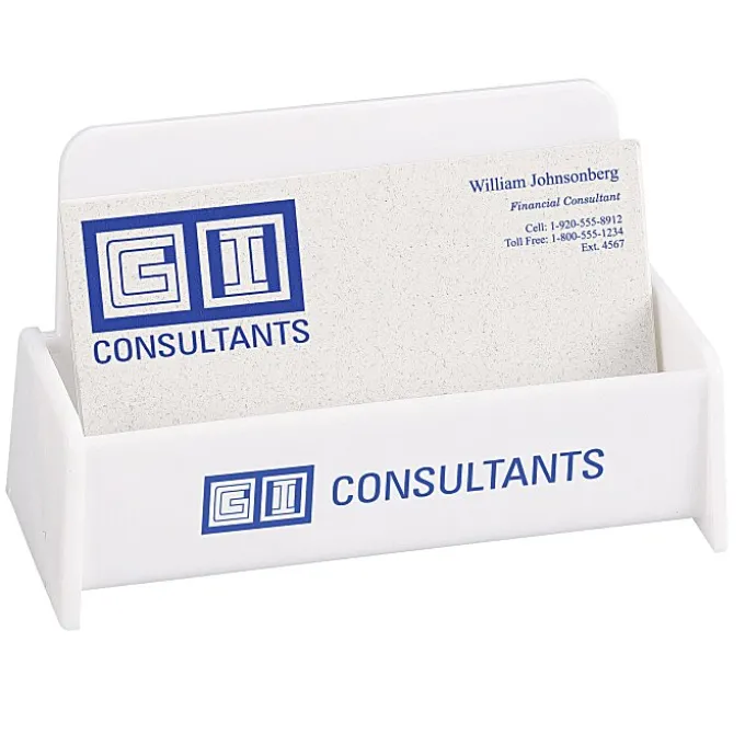 Desktop Business Card Holder - Opaque