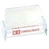 Desktop Business Card Holder - Clear - 24 hr