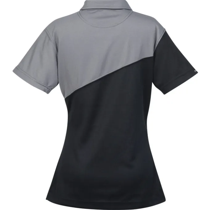 Diagonal Stripe Performance Polo - Ladies'