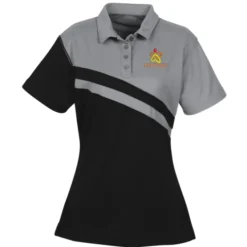 Diagonal Stripe Performance Polo - Ladies'