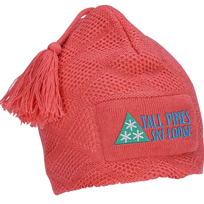 Diamond Knit Pom Pom Beanie