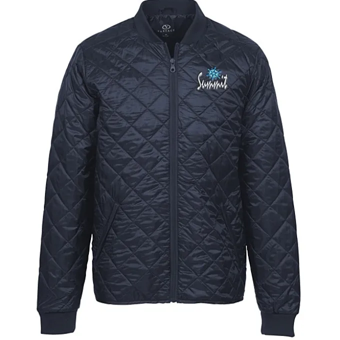 Diamond Quilted Jacket - Men's