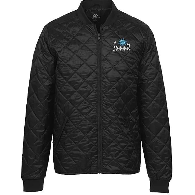 Diamond Quilted Jacket - Men's