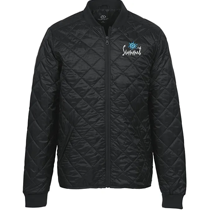 Diamond Quilted Jacket - Men's