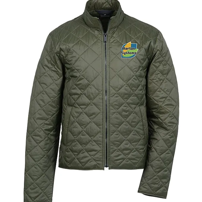 Diamond Quilted Puffer Jacket - Men's