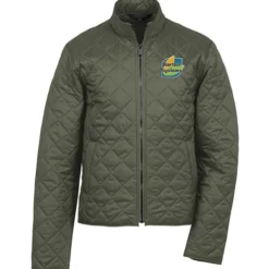 Diamond Quilted Puffer Jacket - Men's