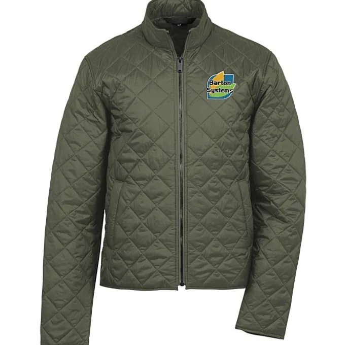 Diamond Quilted Puffer Jacket - Men's