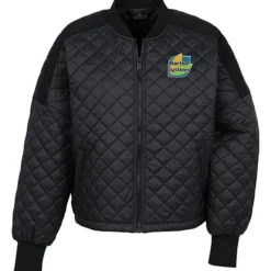 Diamond Quilted Puffer Jacket - Ladies'