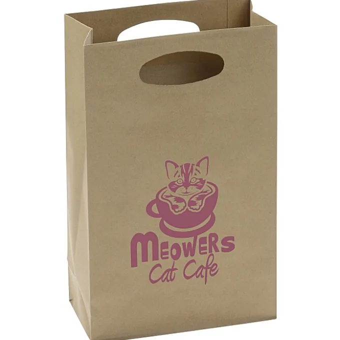 Die Cut Paper Shopper - 13 inches x 8 inches