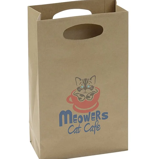 Die Cut Paper Shopper - 13 inches x 8 inches - Full Color