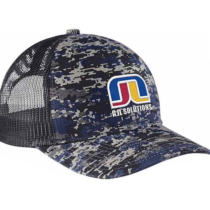 Digi Camo Snapback Trucker Cap