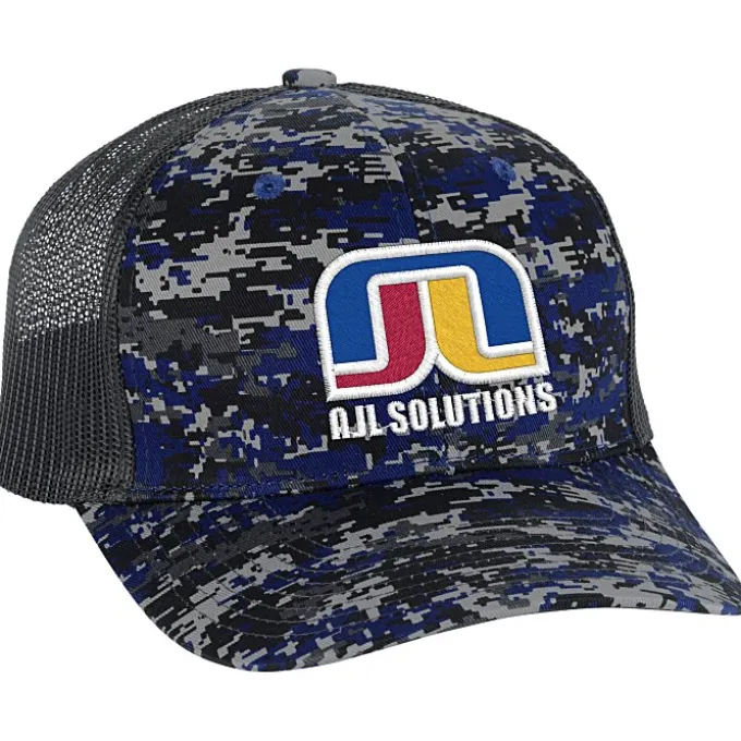 Digi Camo Snapback Trucker Cap