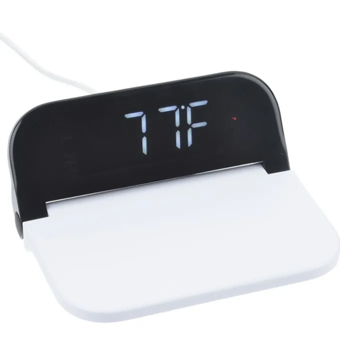 Digital Clock 15W Wireless Charger