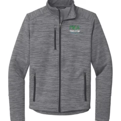 Digital Stripe Fleece Jacket - Men's