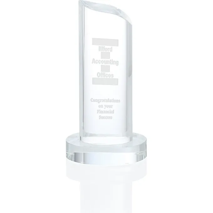 Dignify Crystal Award - 8 inches