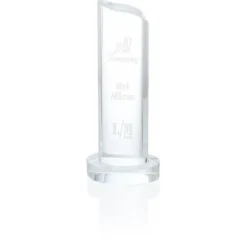 Dignify Crystal Award - 10 inches