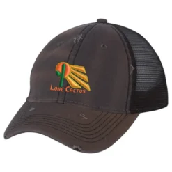 Dirty Washed Mesh-Back Cap
