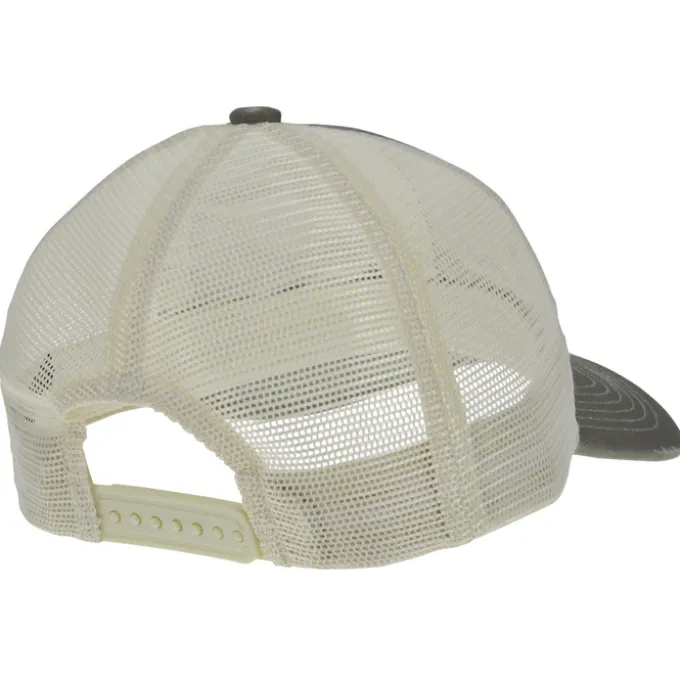 Distressed Edge Mesh Back Cap