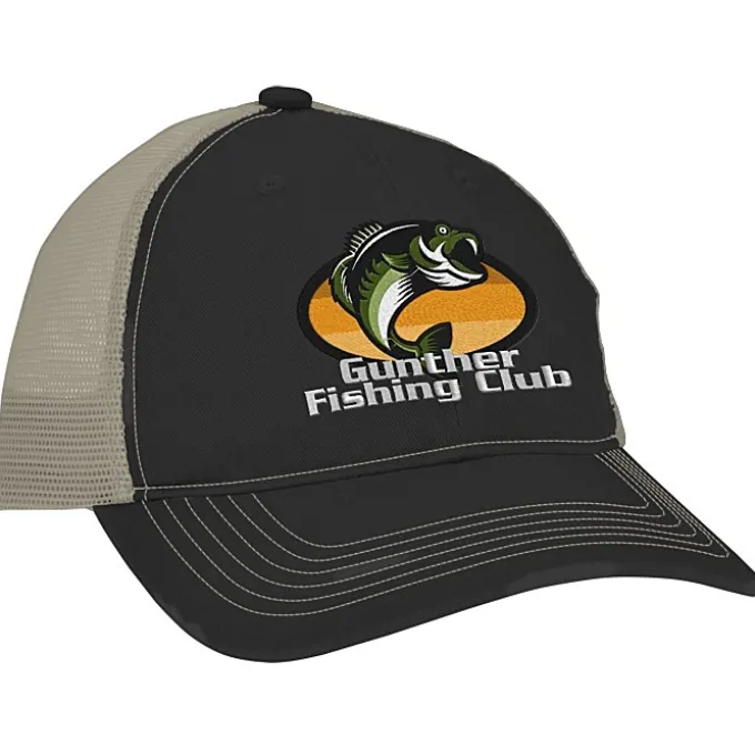 Distressed Edge Mesh Back Cap