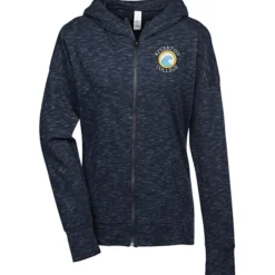 District Award Full-Zip Hoodie - Ladies' - Embroidered