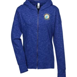 District Award Full-Zip Hoodie - Ladies' - Embroidered
