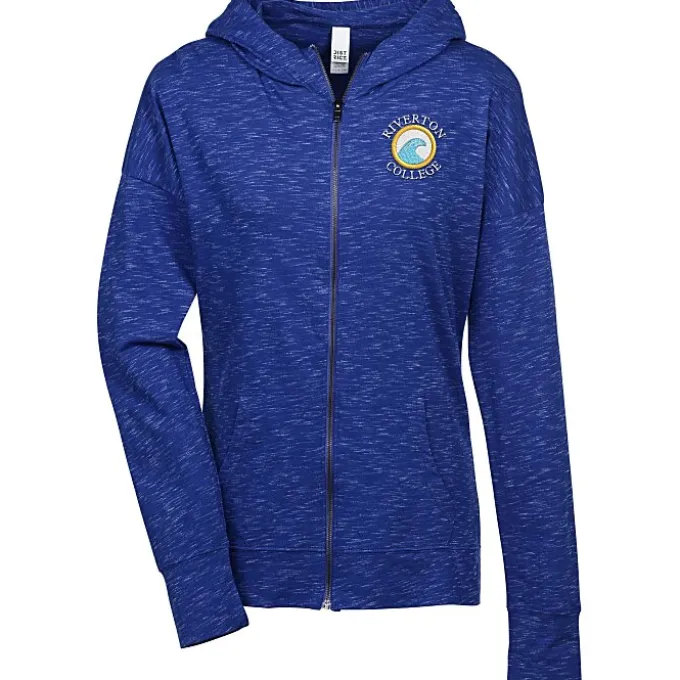 District Award Full-Zip Hoodie - Ladies' - Embroidered