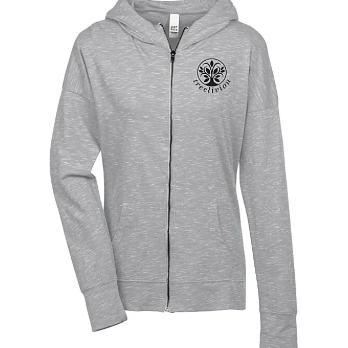 District Award Full-Zip Hoodie - Ladies' - Screen