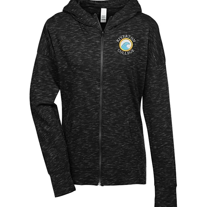 District Award Full-Zip Hoodie - Ladies' - Screen
