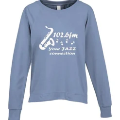 District Lightweight French Terry Crew Pullover - Ladies'