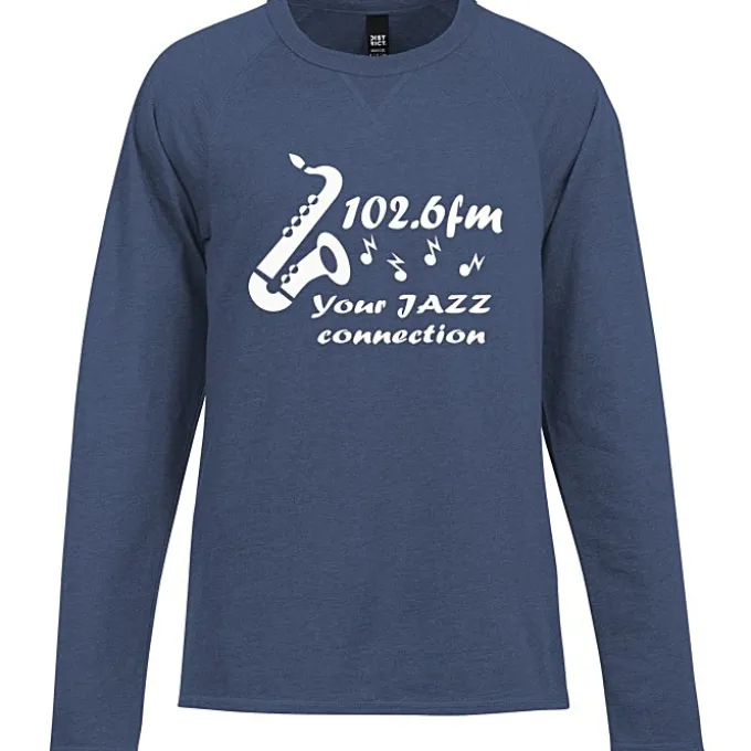 District Lightweight French Terry Crew Pullover - Men's
