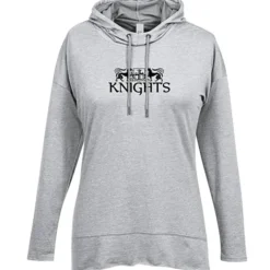 District Lightweight Terry Hoodie - Ladies' - Screen