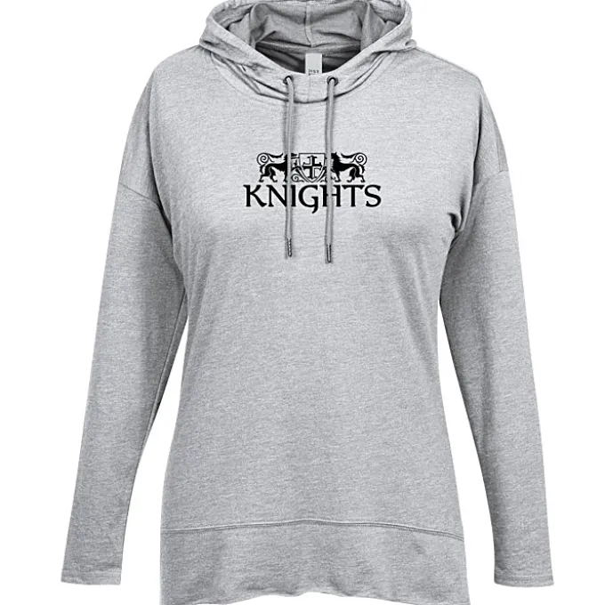 District Lightweight Terry Hoodie - Ladies' - Screen
