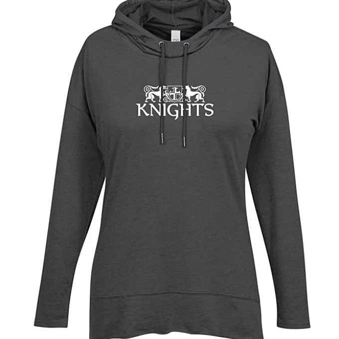 District Lightweight Terry Hoodie - Ladies' - Screen