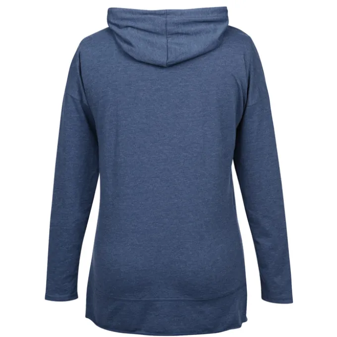 District Lightweight Terry Hoodie - Ladies' - Screen