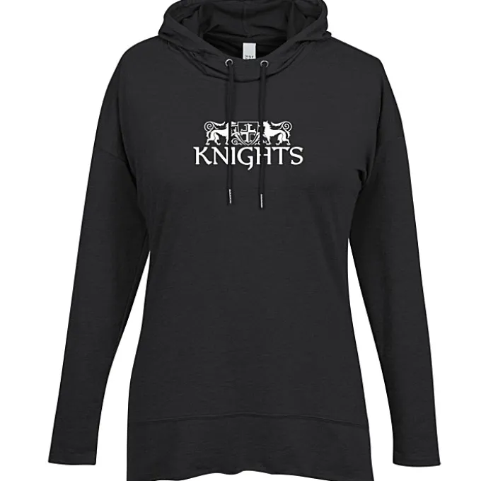District Lightweight Terry Hoodie - Ladies' - Screen