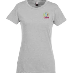District Perfect Blend T-Shirt - Ladies' - Embroidered