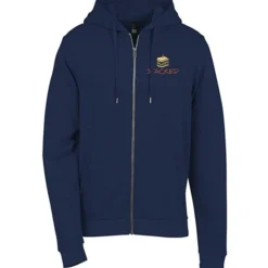 District Perfect Tri Iconic Fleece Full-Zip Hoodie - Men's - Embroidered
