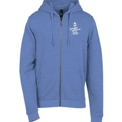 District Perfect Tri Iconic Fleece Full-Zip Hoodie - Men's - Screen