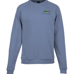 District Perfect Tri Iconic Fleece Crewneck Sweatshirt - Men's - Embroidered