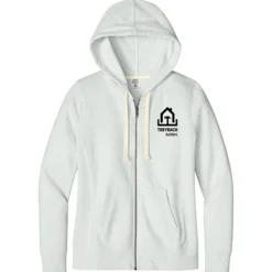 District Recycled Full-Zip Hoodie - Ladies' - Screen