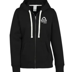 District Recycled Full-Zip Hoodie - Ladies' - Screen
