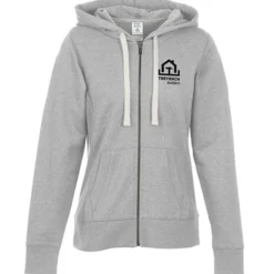 District Recycled Full-Zip Hoodie - Ladies' - Screen